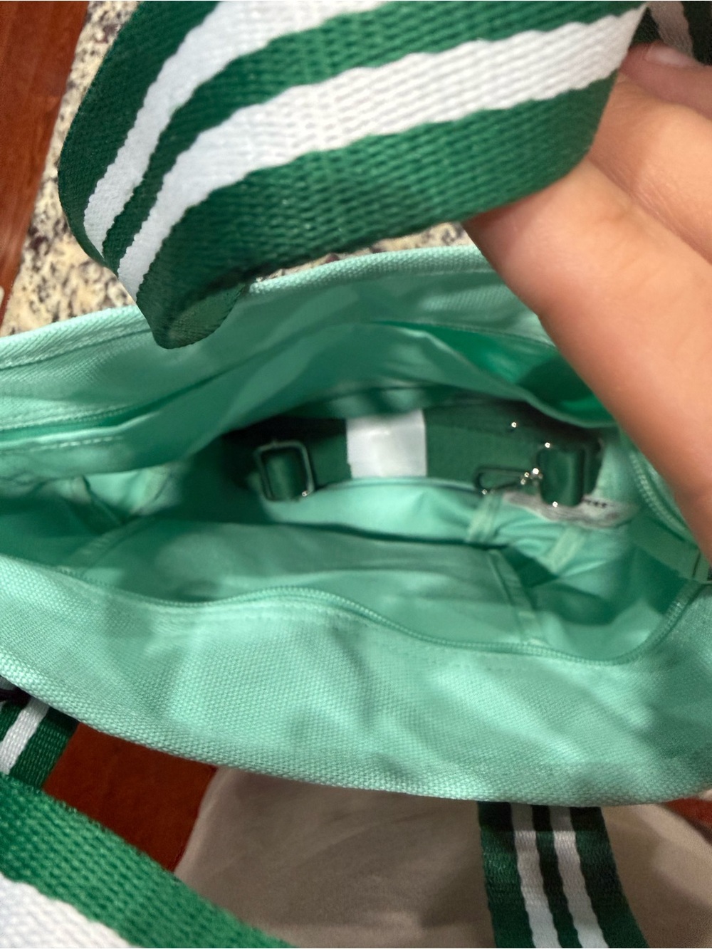 Starbucks Road Trip Limited Edition Mint Tote & Keychain - Picture 4 of 4